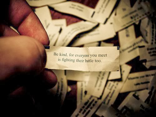 kindess not judgment